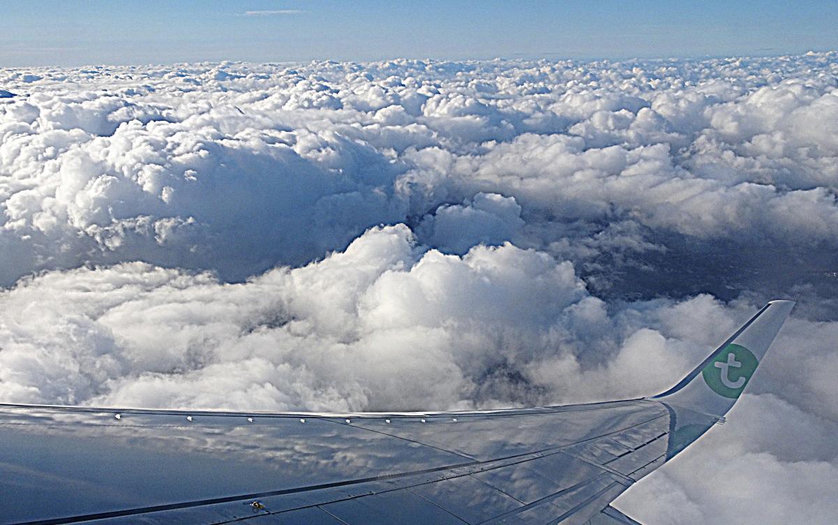 wolken von oben